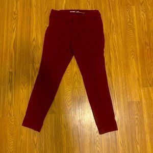 Maroon Old Navy Pixie Pant